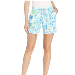 NWOT Lilly Pulitzer Jayne Shorts- Lion Around